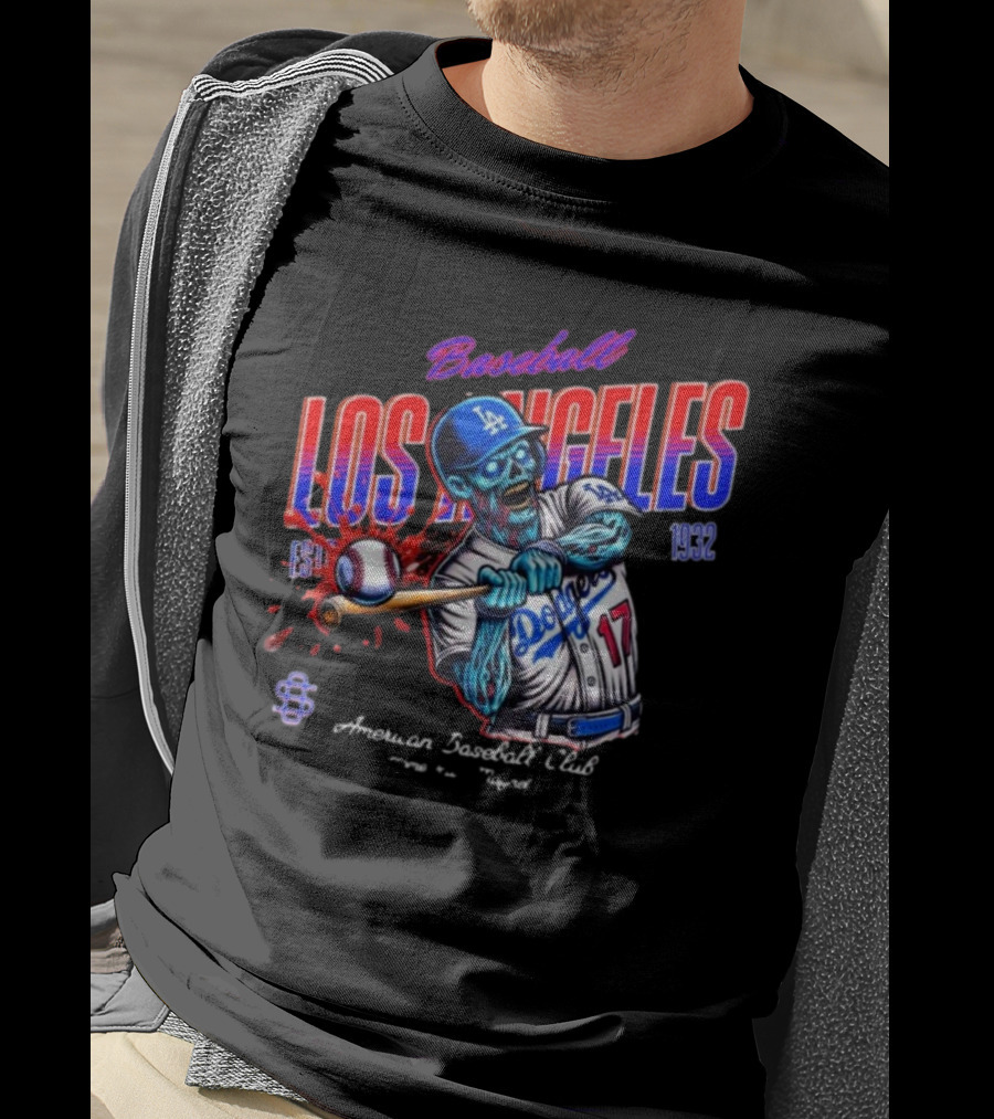 Baseball Los Angeles Dodgers Est 1932 American Baseball Club T-Shirt