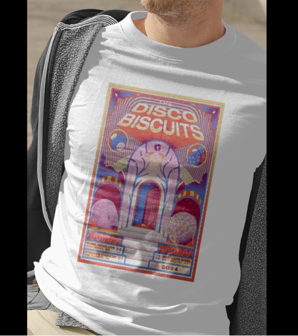 The Disco Biscuits November 6 2024 Rams Head Live Baltimore MD Psychedelic Tour T-Shirt