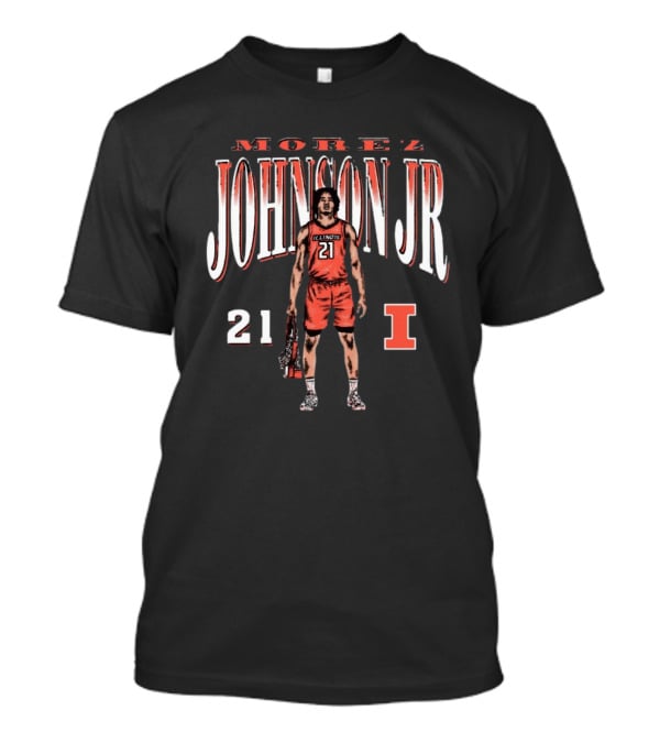 Morez Johnson Jr Illinois 21 Fighting Illini Basketball Classics T-Shirt