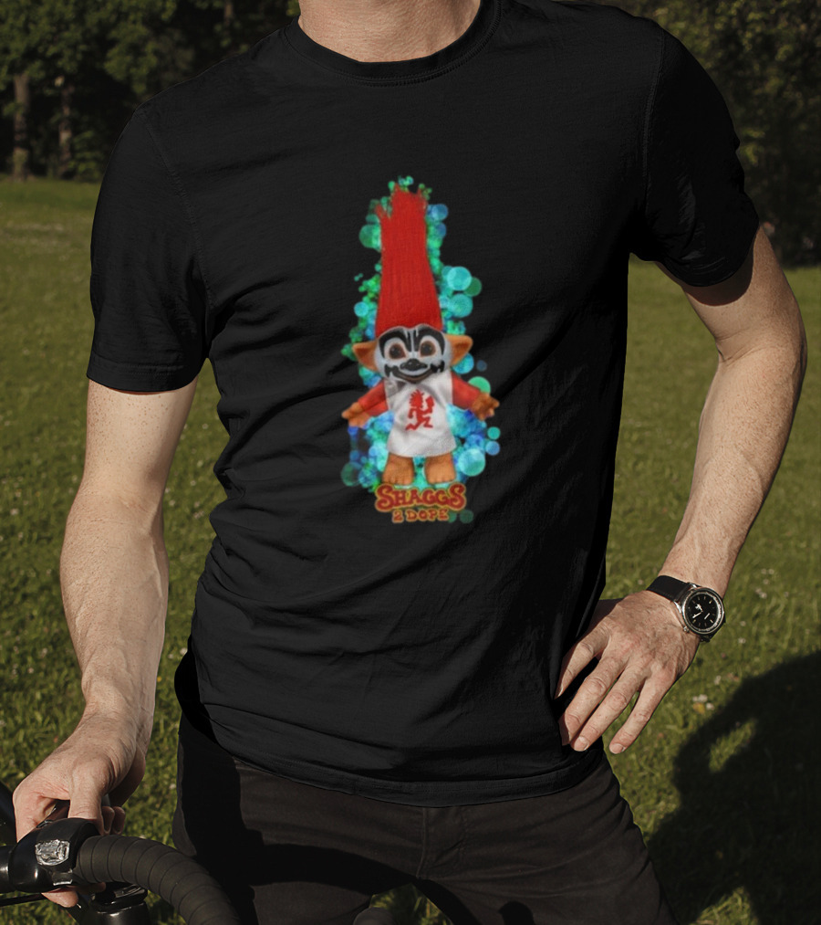 Shaggs 2 Dope Troll Doll With Red Hair And Insane Clown Posse Face Paint T-Shirt