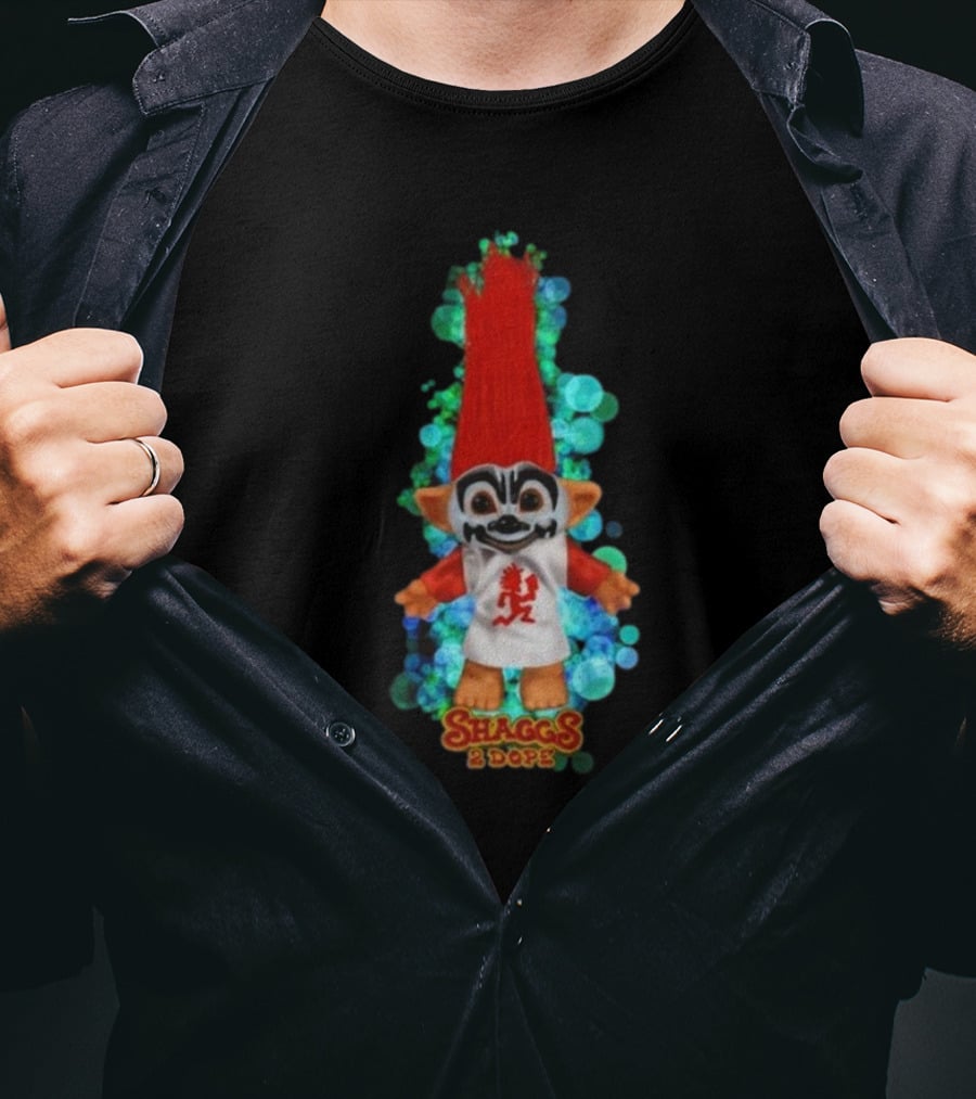 Shaggs 2 Dope Troll Doll With Red Hair And Insane Clown Posse Face Paint T-Shirt
