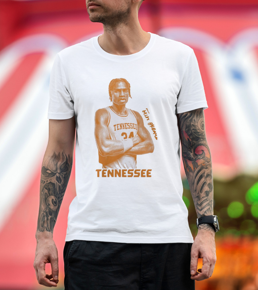 Felix Okpara Tennessee 34 Volunteers Basketball T-Shirt