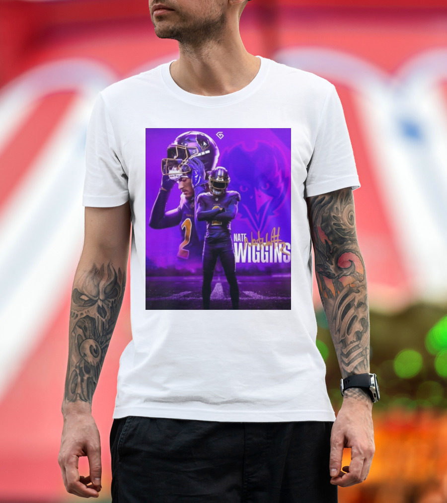 Nate Wiggins Baltimore Ravens NFL Signature Y’all Mess With It T-Shirt