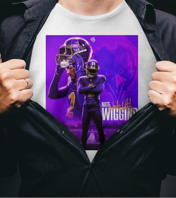 Nate Wiggins Baltimore Ravens NFL Signature Y’all Mess With It T-Shirt