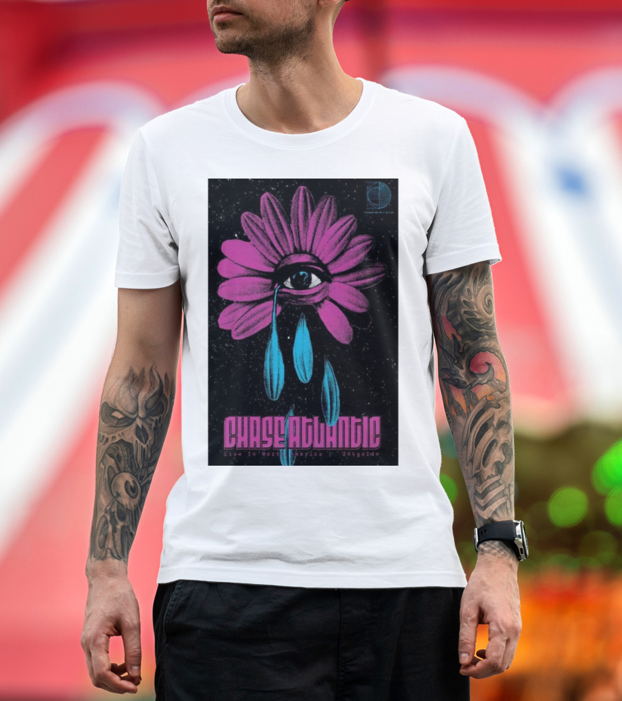 Chase Atlantic Live In North America Detroit MI November 6 2024 24kGoldn T-Shirt