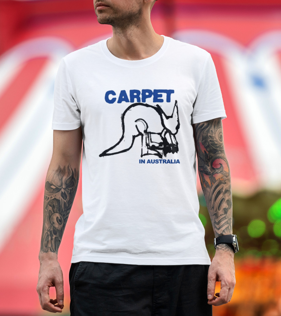 CARPET Kangaroo Sketch In Australia T-Shirt