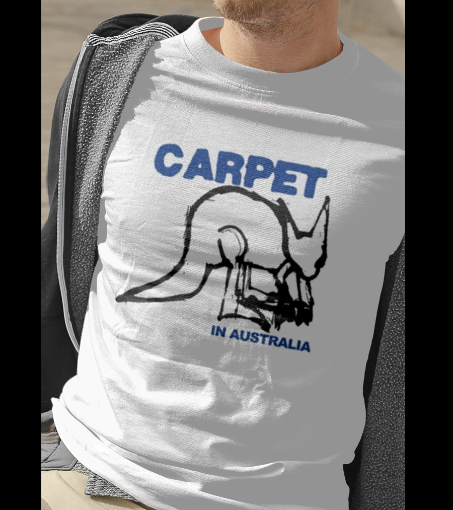 CARPET Kangaroo Sketch In Australia T-Shirt