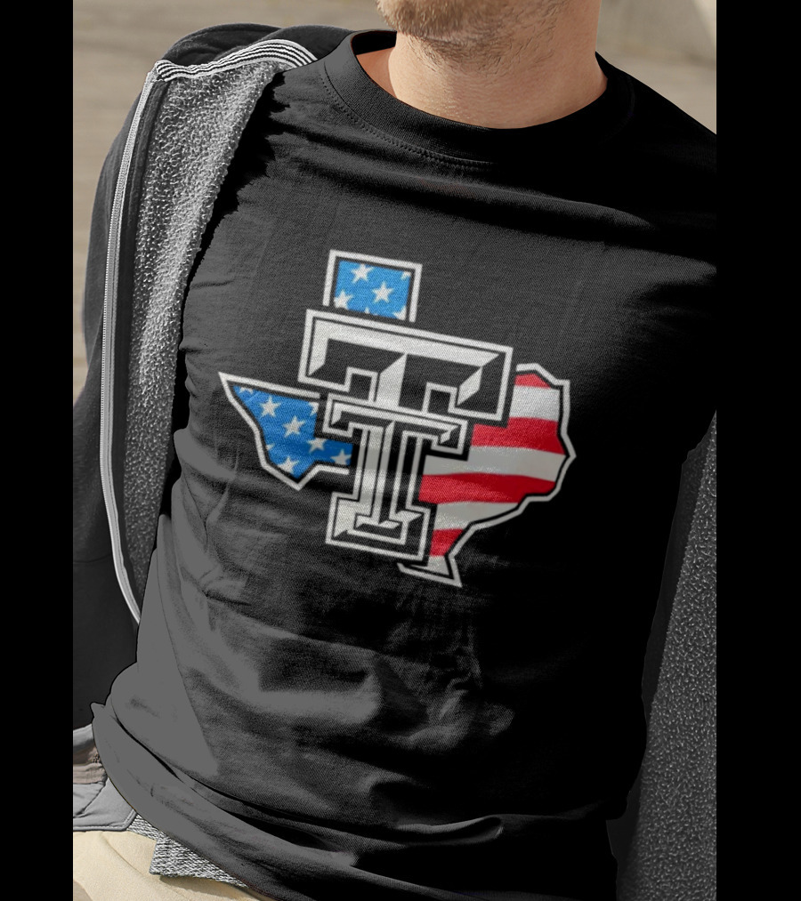 Texas Tech Red Raiders Texas America Celebrate Donation T-Shirt