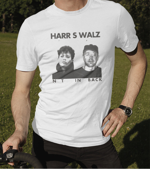 Harris Walz 80s Retro Photo Not Coming Back T-Shirt
