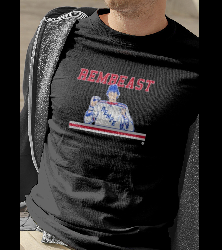 Matt Rempe Rembeast Hockey Player T-Shirt