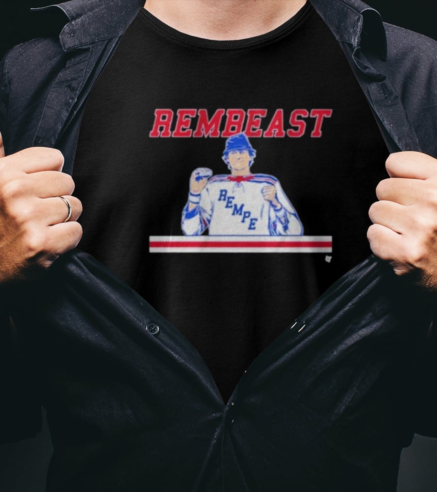 Matt Rempe Rembeast Hockey Player T-Shirt