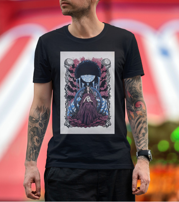Premium T-Shirt: Chelsea Wolfe Amplifest Nov 11 2024 Hard Club Porto Portugal Mystical Gothic T-Shirt Chelsea Wolfe Amplifest Nov 11 2024 Hard Club Porto Portugal Mystical Gothic T-Shirt