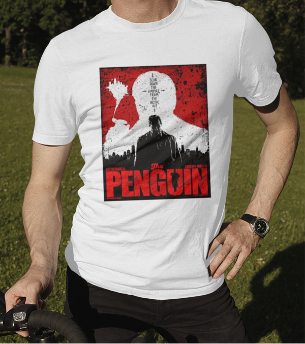 Colin Farrell Cristin Milioti The Penguin Tear Down The Empire From The Inside Out Suffering T-Shirt
