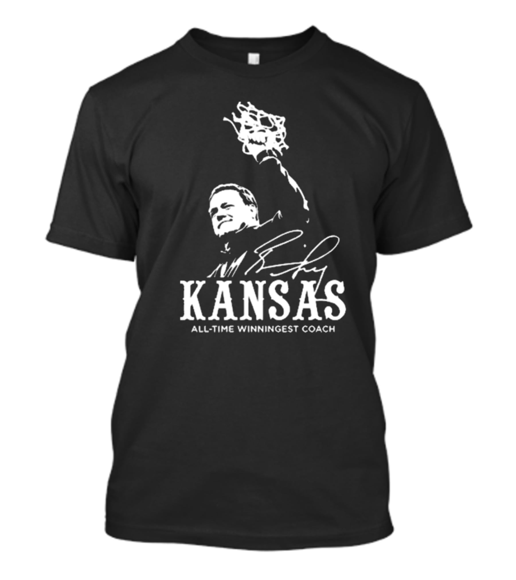 Bill Self Kansas All-Time Winningest Coach Signature T-Shirt