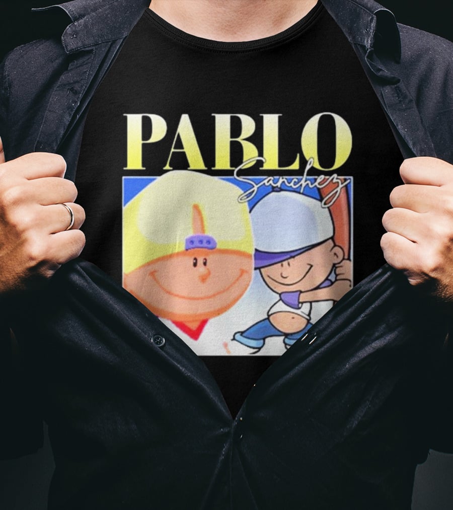Pablo Sanchez Energy Cartoon Characters Image T-Shirt