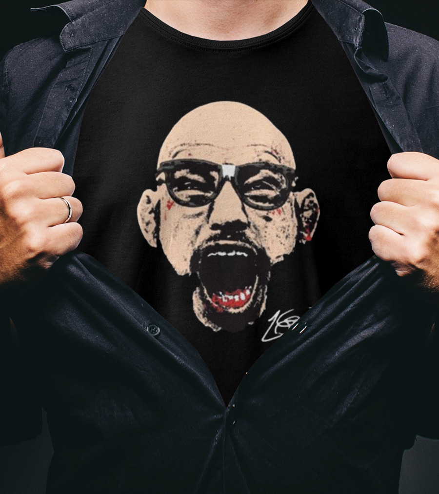 Full Violence Jean Silva Big Face Signature Bold Scream T-Shirt