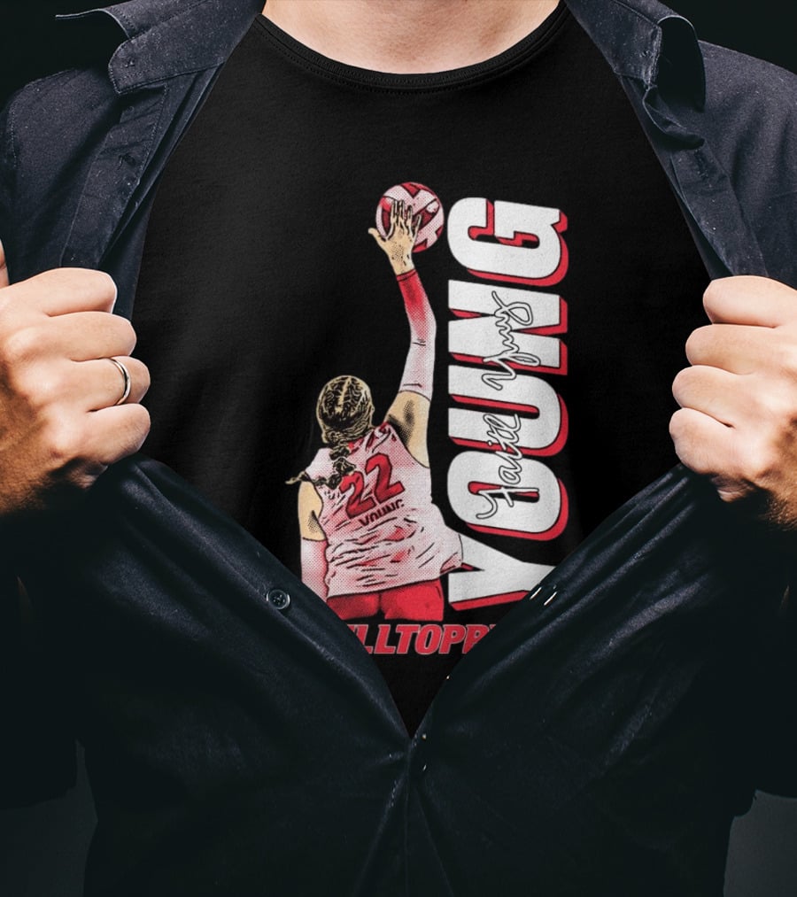 Faith Young Hilltoppers WKU Volleyball 22 Signature T-Shirt