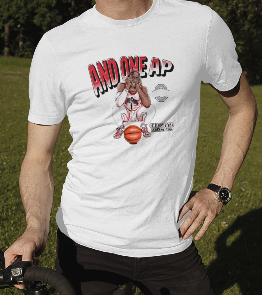 And One AP Ohio State Basketball T-Shirt