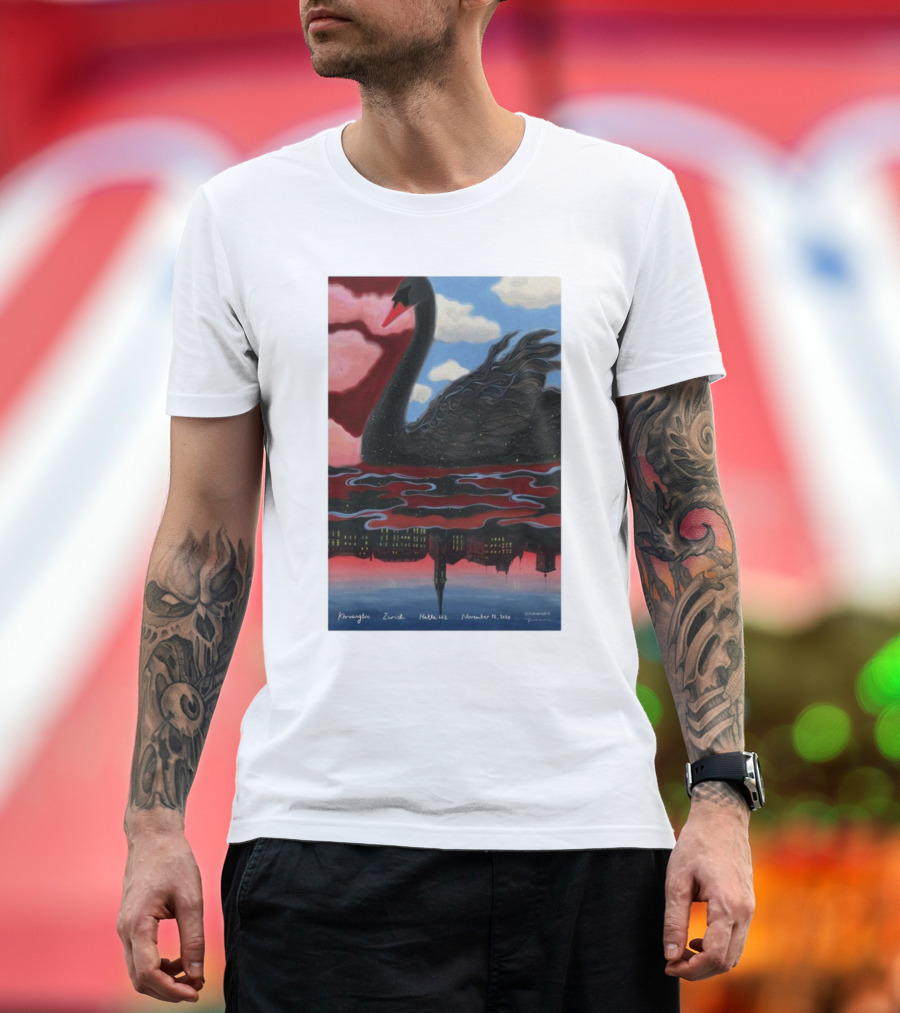 Khruangbin Zurich November 12 2024 Black Swan Concert T-Shirt