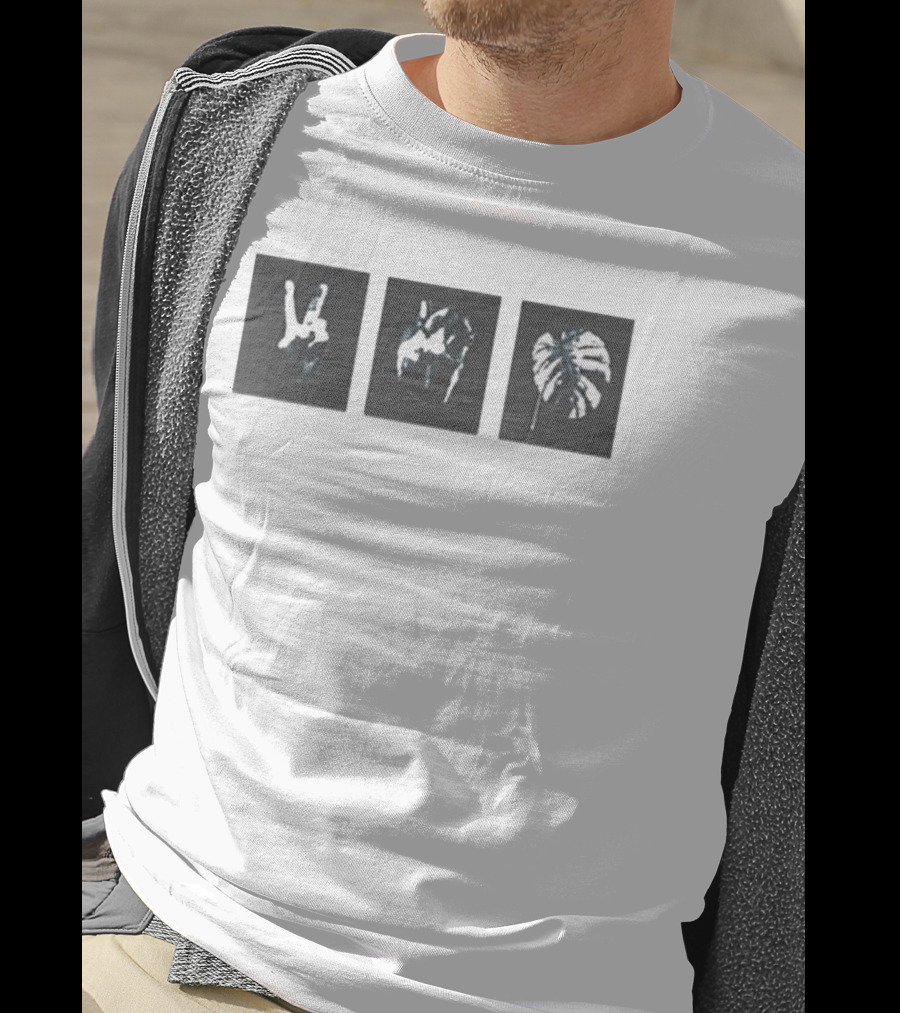 Season 8 Peace Sign Heart Metal Leaf T-Shirt