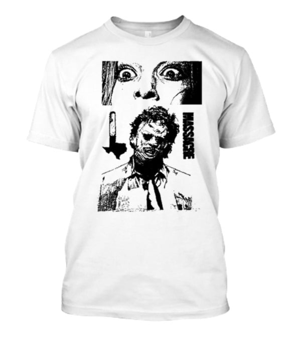 San Antonio Sharpist Texas Chainsaw Massacre Face Horror T-Shirt