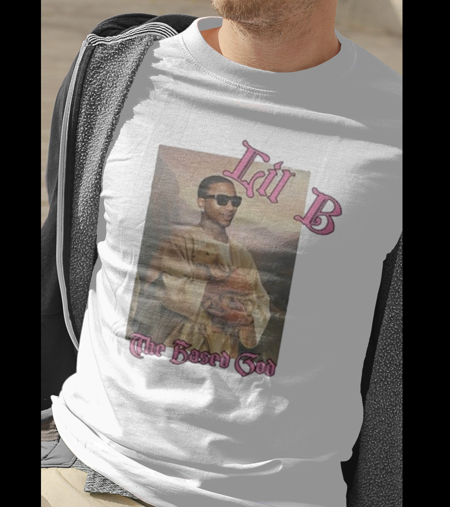Lil B The Based God Savior Image With Sunglasses And Lamb T-Shirt
