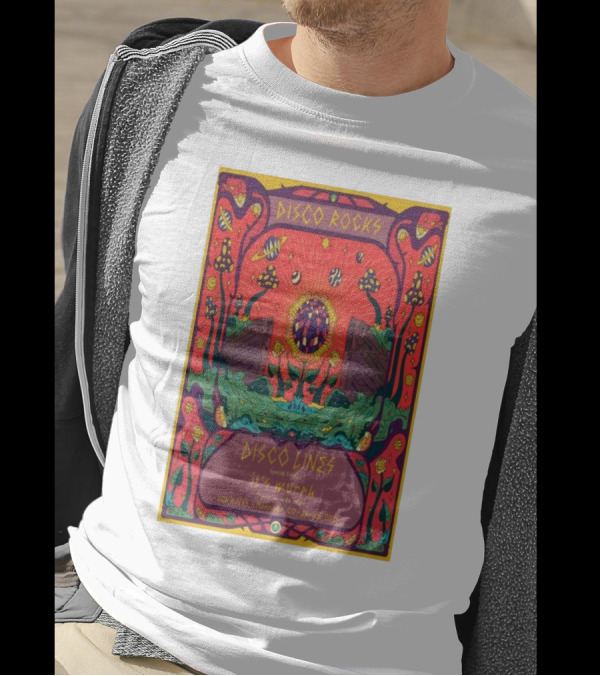 DISCO ROCKS DISCO LINES RED ROCKS MORRISON CO APRIL 5 2025 FEATURING SPECIAL GUEST KYLE MURPHY T-Shirt