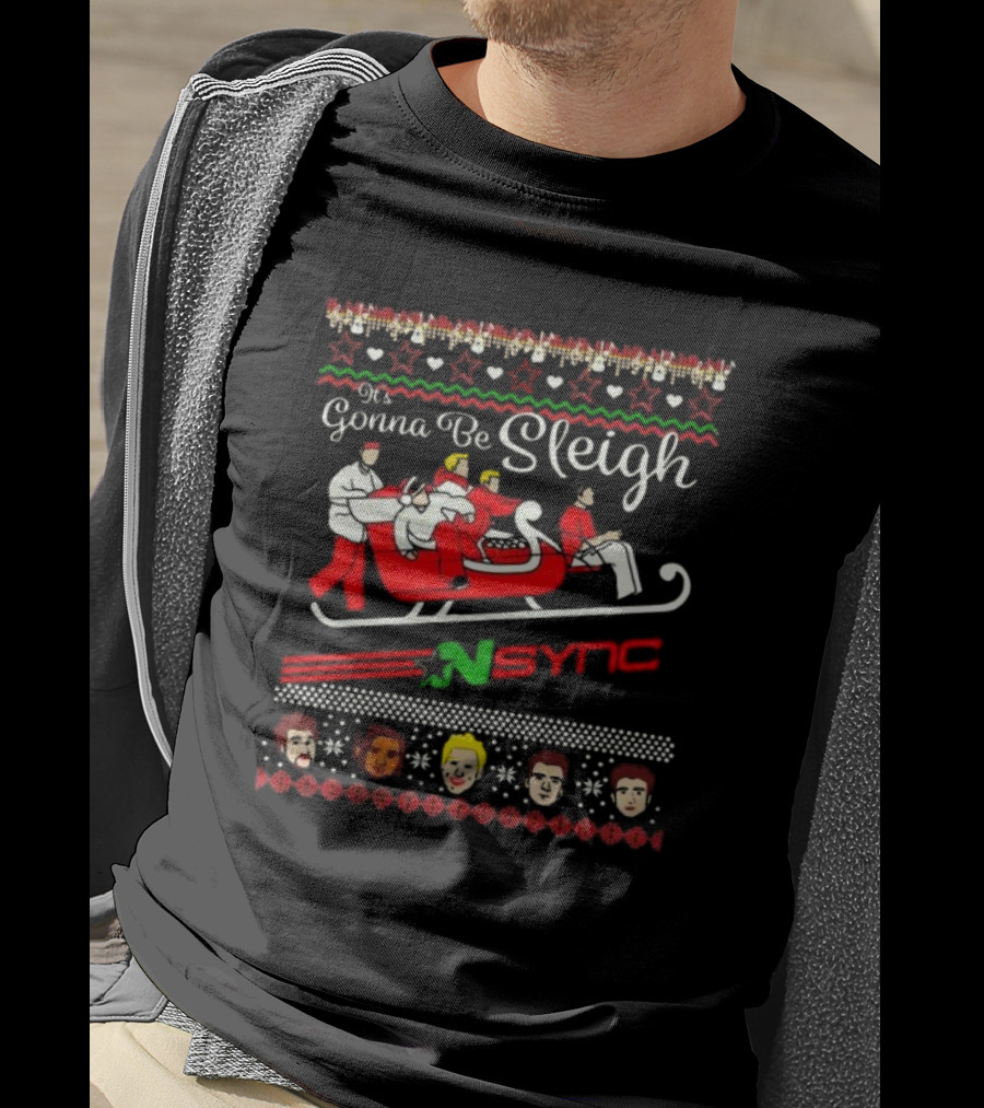 NSync It's Gonna Be Sleigh Christmas T-Shirt