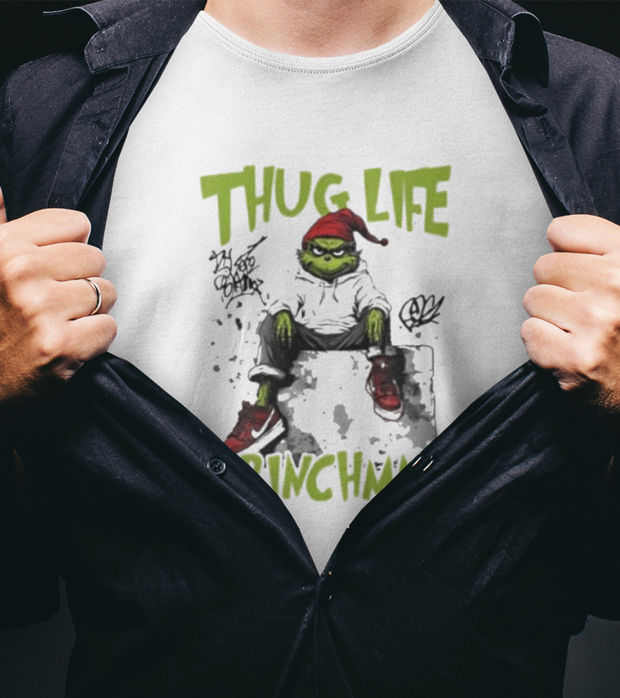 Thug Life Grinchmas T-Shirt