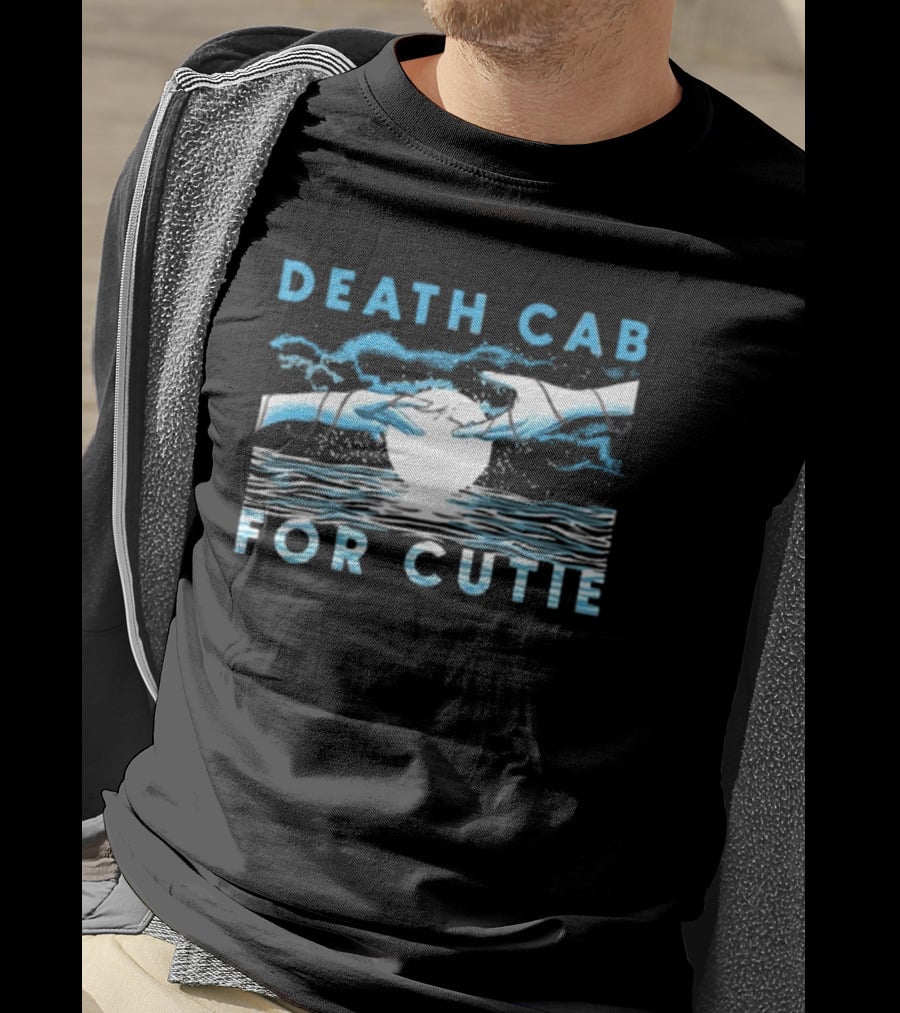 Death Cab For Cutie Transatlanticism Ocean And Hands Moon Scene T-Shirt