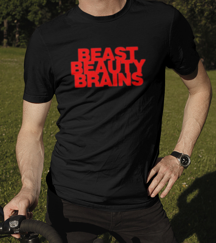 Ilona Maher Beast Beauty Brains Iconic Red T-Shirt