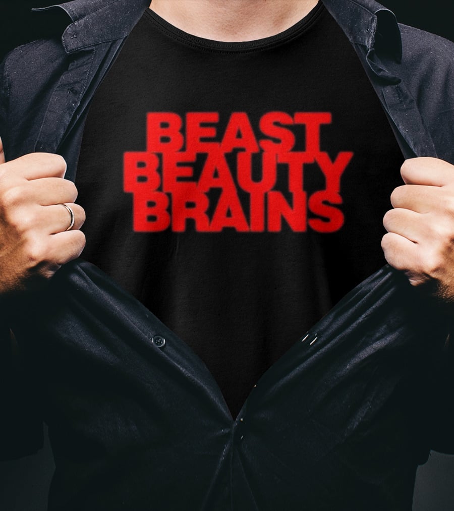 Ilona Maher Beast Beauty Brains Iconic Red T-Shirt