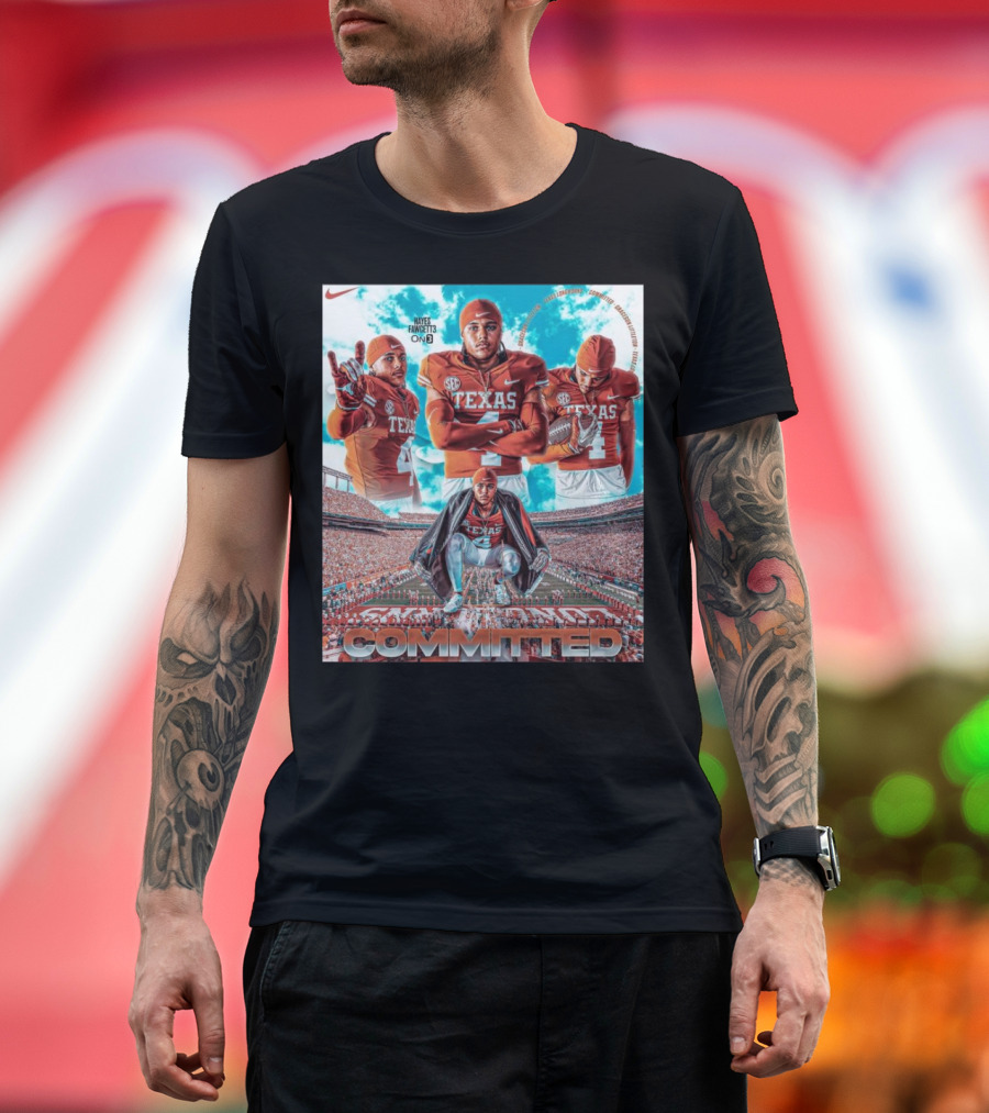 Graceson Littleton Commits to Texas Longhorns Football Team T-Shirt