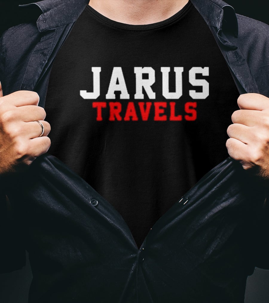 Pooja Wearing Jarus Travels T-Shirt
