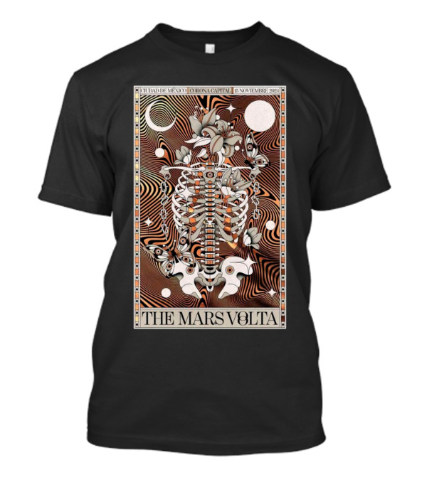 The Mars Volta November 15 2024 Autódromo Hermanos Rodríguez Ciudad De México Corona Capital T-Shirt