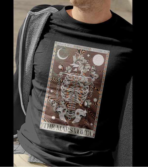 The Mars Volta November 15 2024 Autódromo Hermanos Rodríguez Ciudad De México Corona Capital T-Shirt