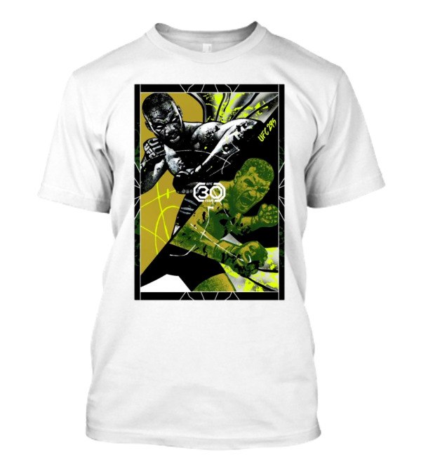 Bones Vs Stipe UFC 30 Years UFC 295 Poster Anniversary Edition T-Shirt