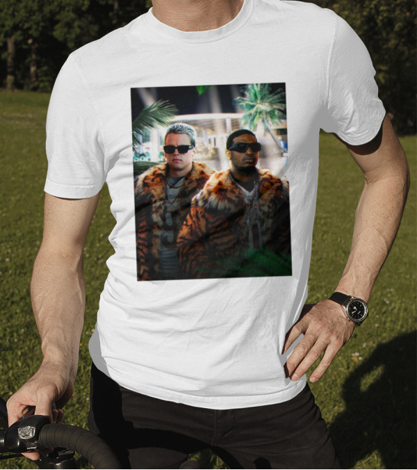 Cincinnati Bengals Joe Burrow Deebo Samuel Stylish Sunday Night Football Fashion T-Shirt