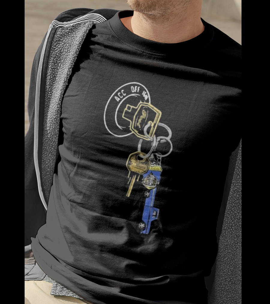 Post Malone Store F-1 Trillion Keys ACC OFF LOCK Keyring T-Shirt