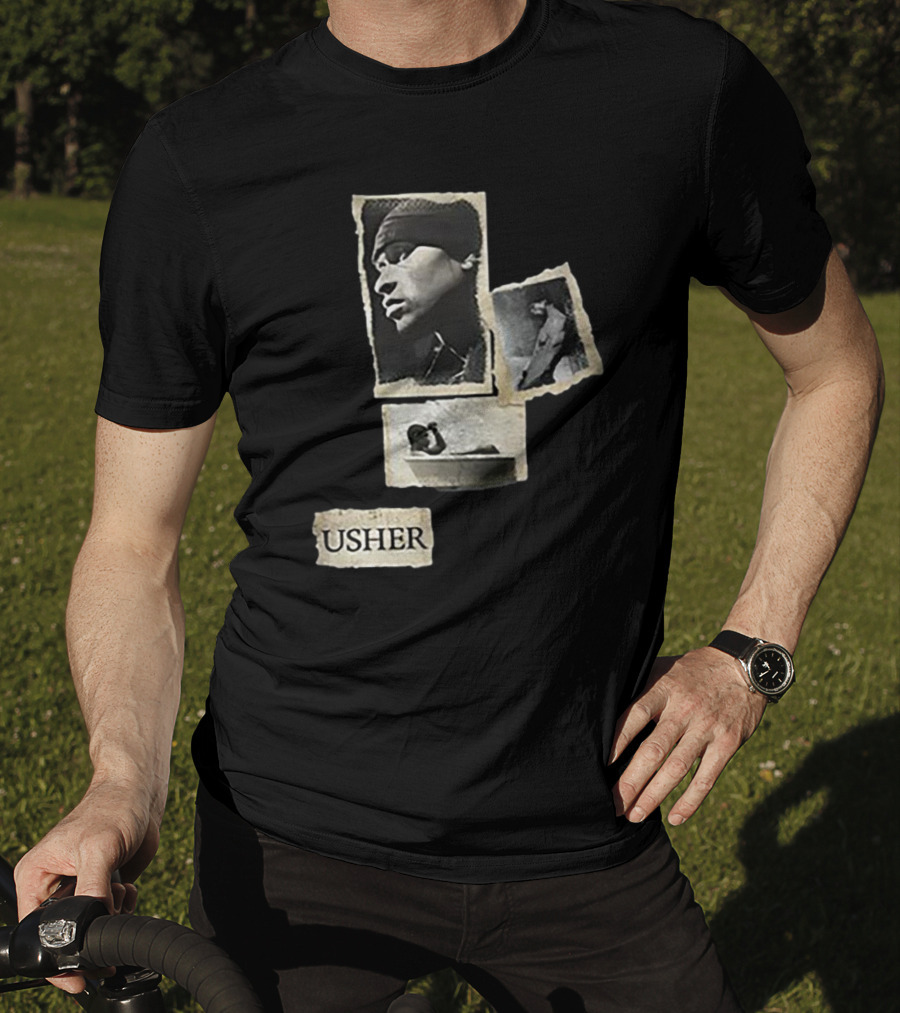 Usher Raymond IV Confessions Album Collage T-Shirt