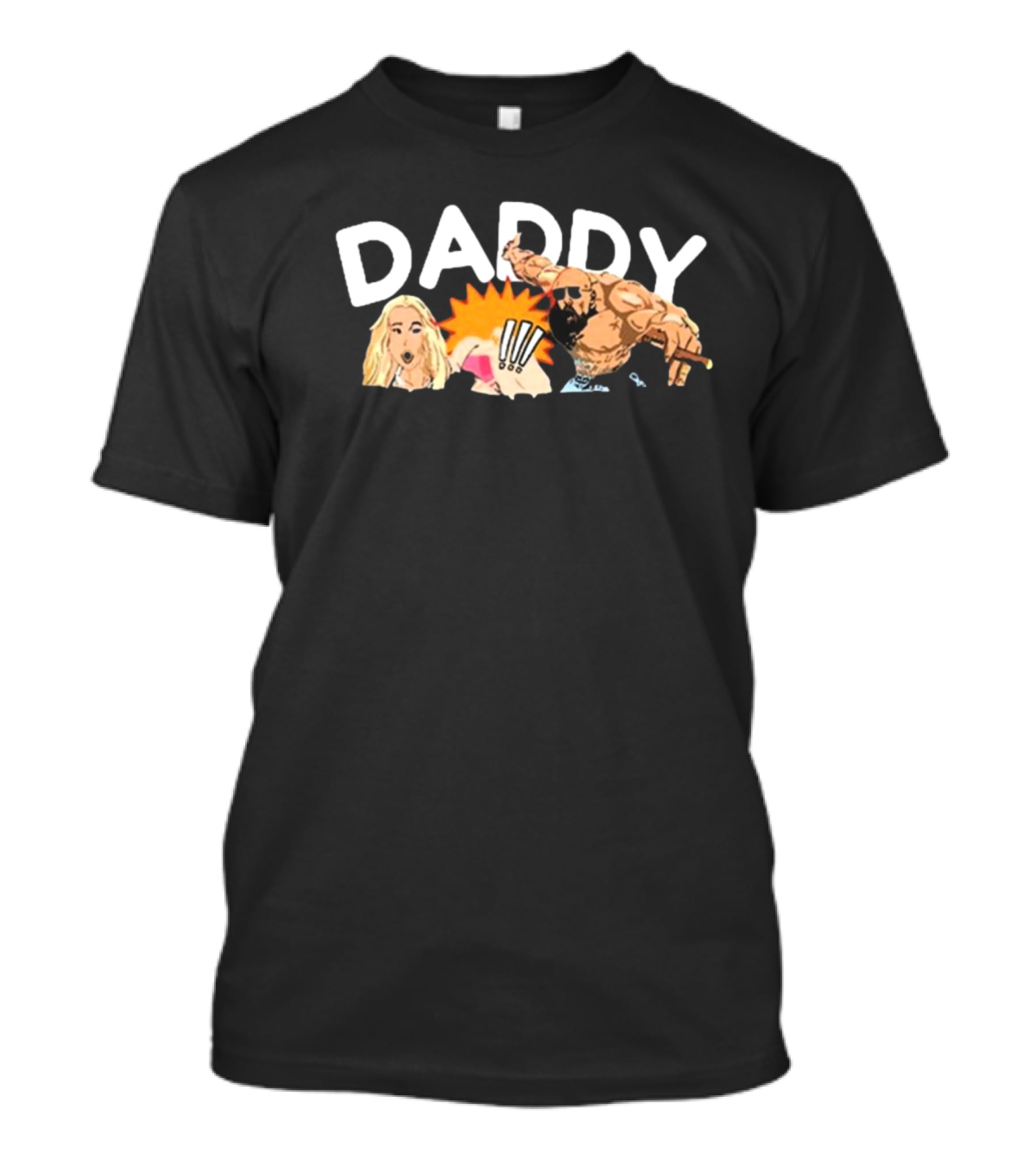 Daddy Call Me Andrew Tate Topg Punch Cartoon T-Shirt