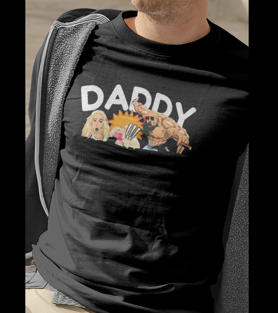 Daddy Call Me Andrew Tate Topg Punch Cartoon T-Shirt