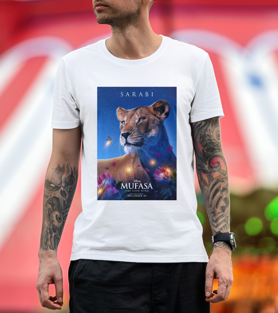 Sarabi Mufasa The Lion King In Theatres December 20 T-Shirt