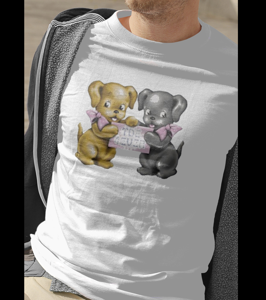 Tde Forever The Driver Era Cute Puppy Duo With Bows T-Shirt