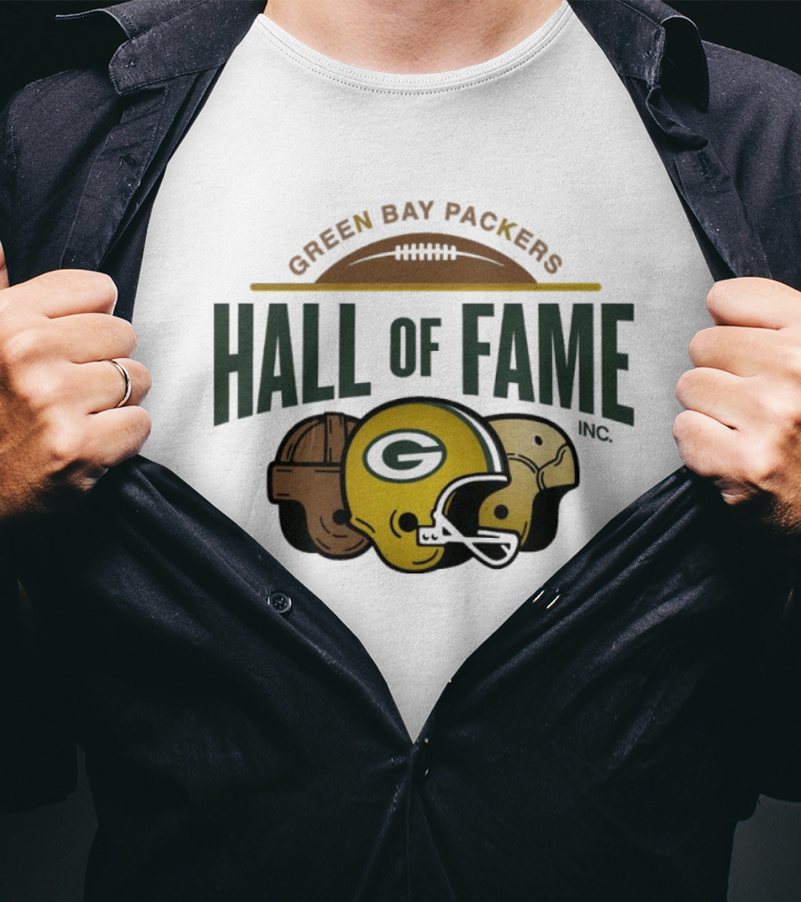 Green Bay Packers Hall Of Fame Inc Mark Murphy Tribute Memorabilia T-Shirt