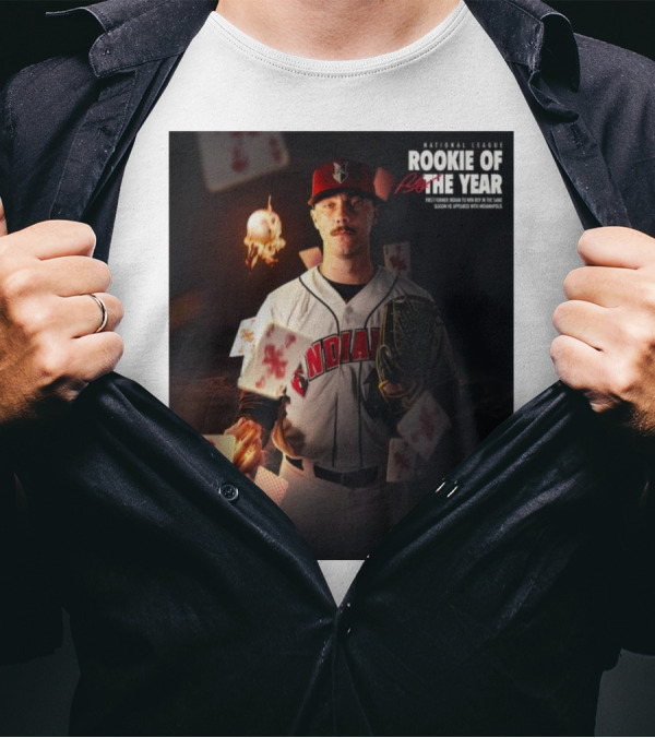 Paul Skenes 2024 National League Rookie Of The Year First Forever Indian To Win ROY Playing Cards T-Shirt
