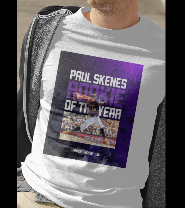 Paul Skenes Rookie Of The Year Power House MLB T-Shirt