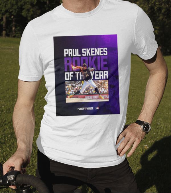 Paul Skenes Rookie Of The Year Power House MLB T-Shirt