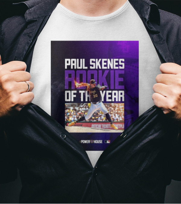 Paul Skenes Rookie Of The Year Power House MLB T-Shirt