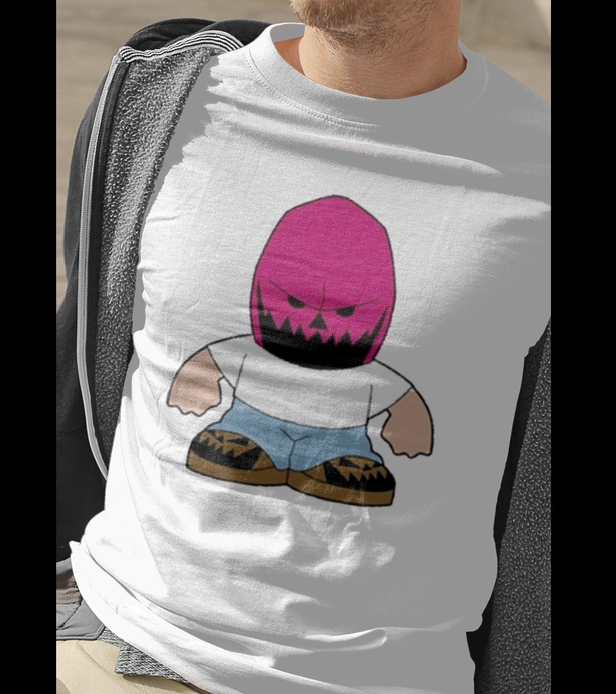 Abbitt 730 Dude Babbitt Revived Pink Mask Character T-Shirt